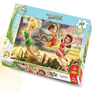 Okładka książki Puzzle 160 Zabawa wróżek TREFL