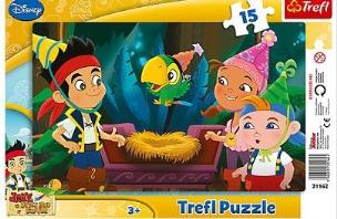 Opakowanie Puzzle ramkowe 15 Jake...Hej przygodo! TREFL