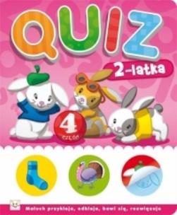 Okładka książki Quiz 2-latka cz.4