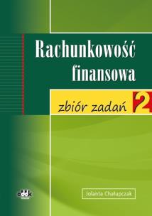 Okładka książki Rachunkowość finansowa Zbiór zadań 2