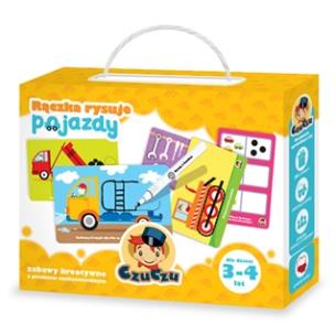 Okładka książki Rączka rysuje pojazdy