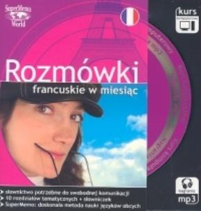Okładka książki Rozmówki francuskie w miesiąc + CD