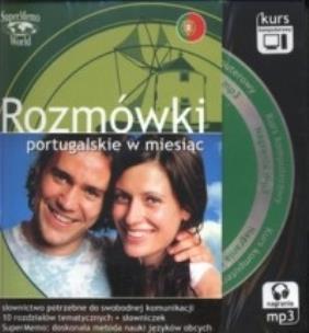 Okładka książki Rozmówki portugalskie w miesiąc + CD