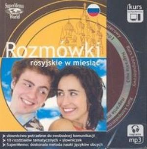 Okładka książki Rozmówki rosyjskie w miesiąc + CD