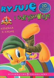 Okładka książki Rysuję i odrysowuję 5. Książka z kalką Tweety