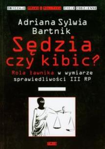 Okładka książki Sędzia czy kibic
