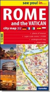 Okładka książki See you! in... Rome and the Vatican 1:12 000