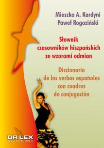 Okładka książki Słownik czasowników hiszpańskich ze wzorami odmian