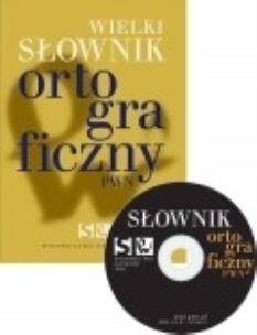 Okładka książki Słownik ortograficzny wielki  z zasadami pisowni