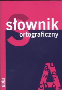 Okładka książki Słownik ortograficzny