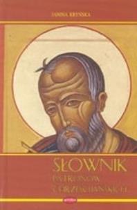 Okładka książki Słownik patronów chrześcijańskich