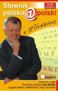 Okładka książki Słownik polsko@polski z Miodkiem tom 2