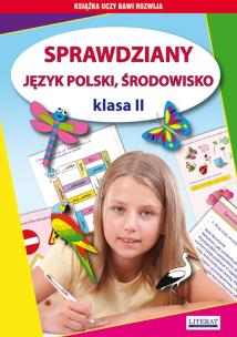 Okładka książki Sprawdziany Język polski, środowisko Klasa 2
