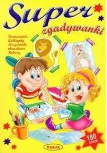 Okładka książki Super zgadywanki   PASJA