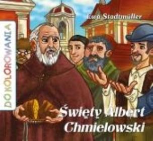 Okładka książki Święty Albert Chmielowski - kolorowanka WDS
