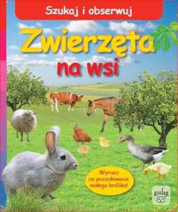 Okładka książki Szukaj i obserwuj - Zwierzęta na wsi