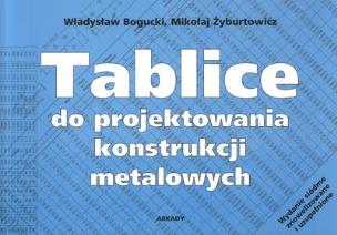Okładka książki Tablice do projektowania konstrukcji metalowych