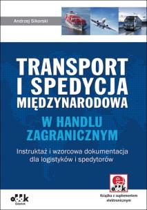 Okładka książki Transport i spedycja międzynarodowa w handlu zagranicznym