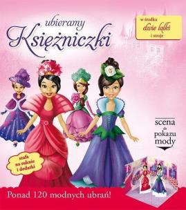 Okładka książki Ubieramy. Księżniczki