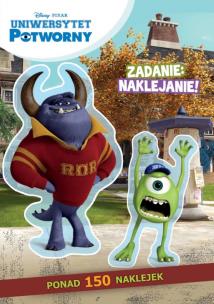 Okładka książki Uniwersytet Potworny. Zadanie naklejanie