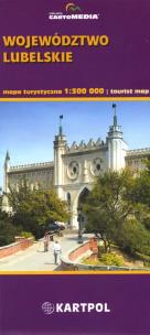 Okładka książki Województwo lubelskie mapa turystyczna 1:300 000