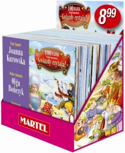 Okładka książki 100 bajek naszego dzieciństwa. Gwiazdy czytają MIX