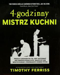 Okładka książki 4 Godzinny Mistrz Kuchni TW