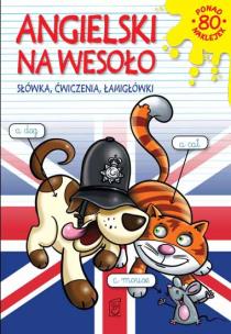 Okładka książki Angielski na wesoło. Słówka, ćwiczenia, łamigłówki