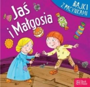 Okładka książki Bajki z pacynkami. Jaś i Małgosia