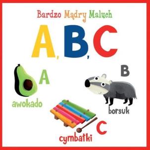 Okładka książki Bardzo mądry maluch. A B C