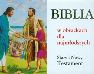 Okładka książki Biblia w obrazkach dla najmłodszych