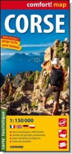 Okładka książki Comfort!map Corse 1:150 000