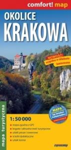 Okładka książki Comfort!map Okolice Krakowa 1:50 000