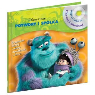 Okładka książki Czytaj i słuchaj - Potwory i Spółka - Audiobook