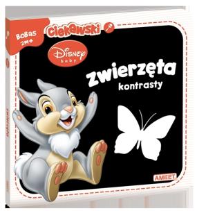 Okładka książki Disney Baby - Zwierzęta kontasty