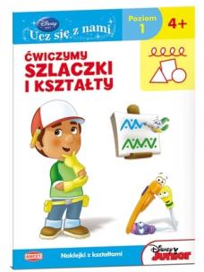 Okładka książki Disney ucz się z nami. Złota Rączka. Ćwiczymy...