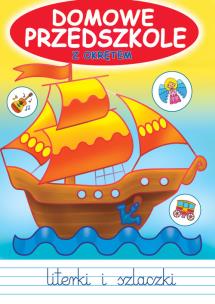 Okładka książki Domowe przedszkole z okrętem Pirackim
