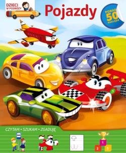 Okładka książki Dzieci w podróży. Pojazdy