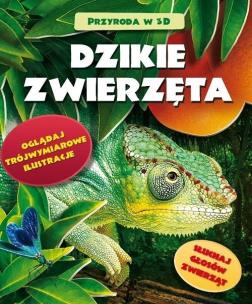 Okładka książki Dzikie zwierzęta Przyroda w 3D