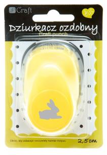 Opakowanie Dziurkacz ozdobny  2,5 CM Królik