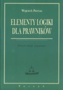 Okładka książki Elementy logiki dla prawników