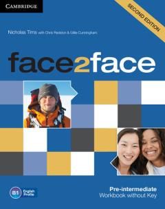 Okładka książki face2face Pre-intermediate Workbook