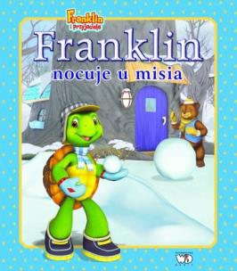 Okładka książki Franklin nocuje u Misia