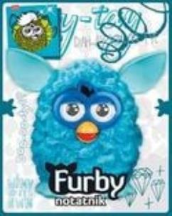 Okładka książki Furby. Notatnik