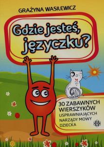 Okładka książki Gdzie jesteś, języczku?