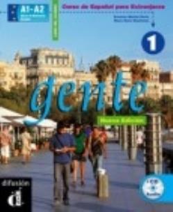 Okładka książki Gente 1 Podręcznik + CD A1-A2