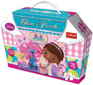 Okładka książki Glam Puzzle - Klinika pluszaków TREFL