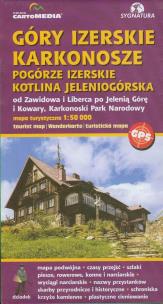 Okładka książki Góry Izerskie Karkonosze Pogórze Izerskie...