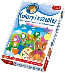 Okładka książki Gra - Kolory i kształty TREFL