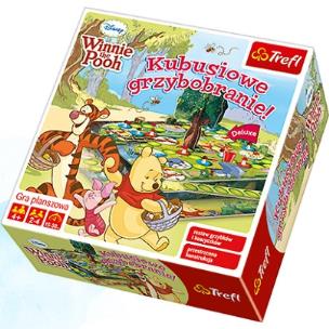 Okładka książki Gra - Kubusiowe grzybobranie TREFL